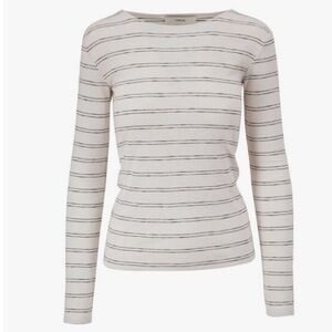 Vince Striped Long Sleeve Top